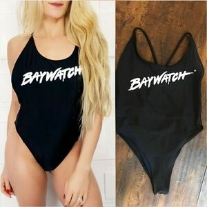 BAYWATCH BABE SWIMSUIT